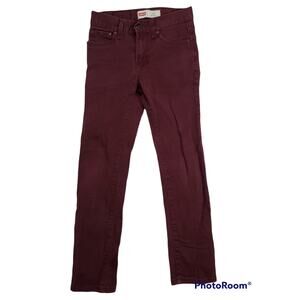 Levi's | Maroon 510 Skinny Jeans | Size 14 Reg